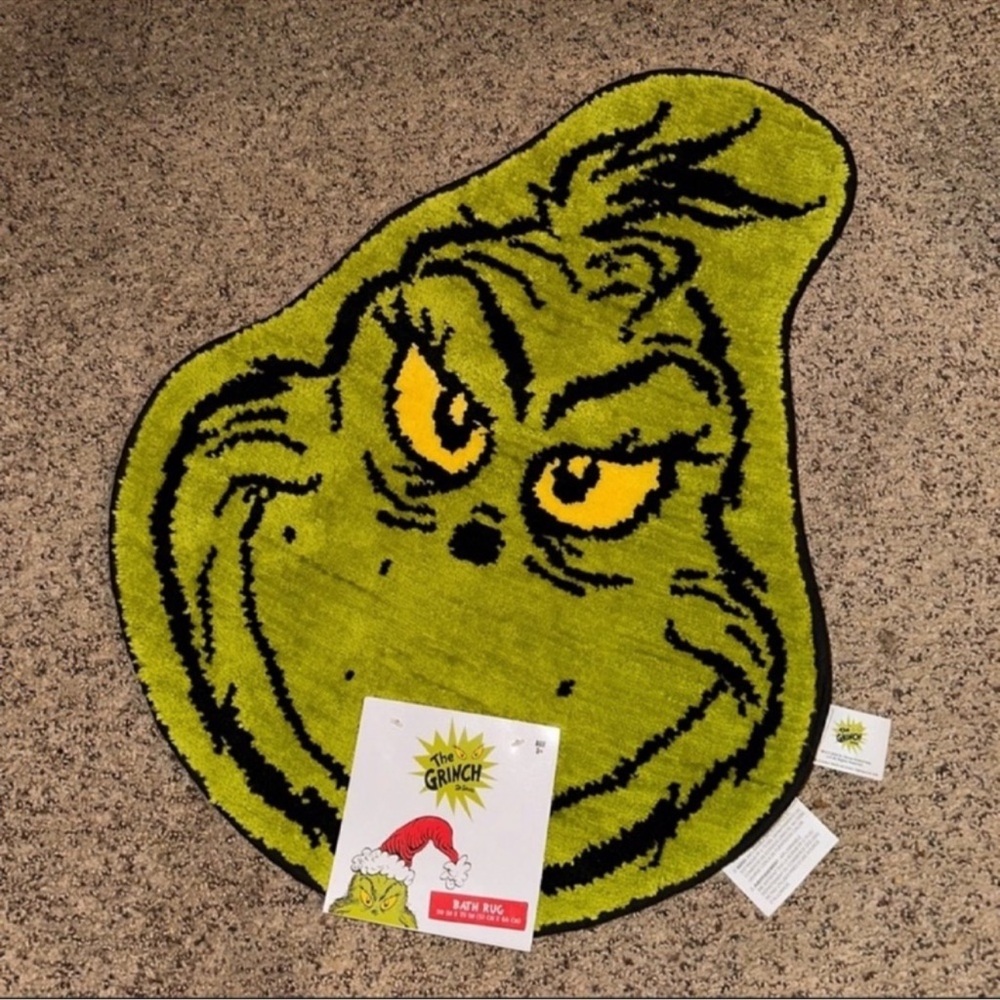 The Grinch Bath Rug
